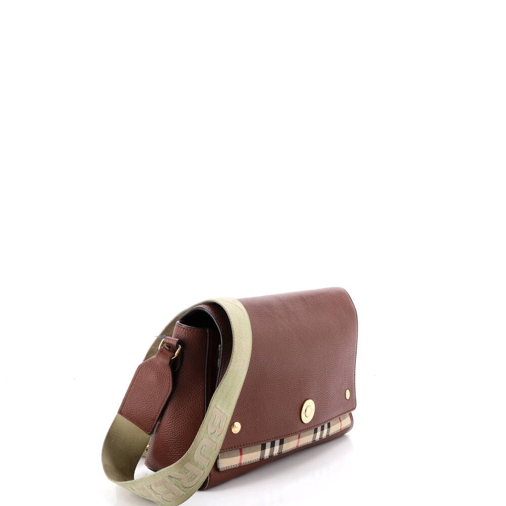 Burberry Note Crossbody Bag Leather #249066B10B - Picture 2 of 7